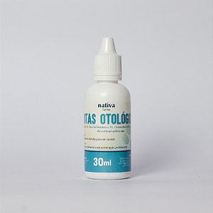 Gotas Otológicas Pet 30ml Nativa Farma