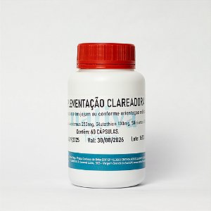 Suplementação Clareadora 60 Cápsulas Nativa Farma