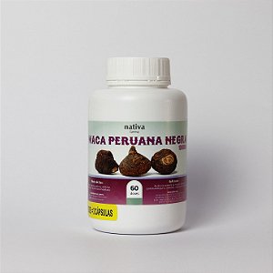 Maca Peruana Negra 1000mg 60 Doses