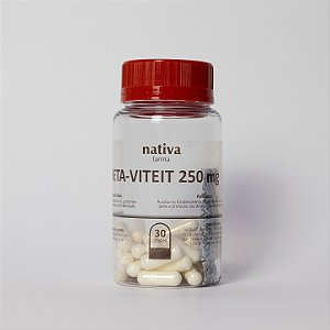 Beta Viteit 250mg Nativa Farma 30 Doses