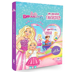 Livro Infantil Box Histórias Barbie Dreamtopia Capa Dura