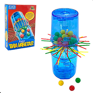 Jogo Tira Varetas Infantil educativo presente concentração jogo de varetas