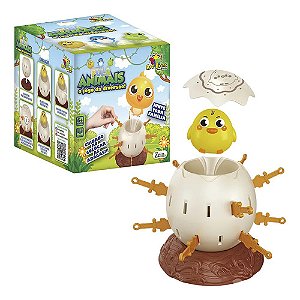 Jogo Divertido Pula Pula Animais Jogo Mesa Presente Criança