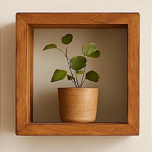 Nicho Decorativo Sala Quarto Babe Nicho Madeira Rustica 30cm Natural Da Madeira Natural