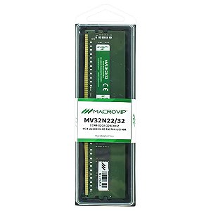 MEMORIA DDR4 32GB 3200 MACROVIP