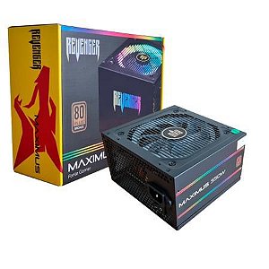 FONTE DE ALIMENTACAO 550W 80 PLUS RGB FO-MAX01RGB REVENGER