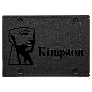 SSD 480 GB KINGSTON A400 SATA III LEITURA 500 MB/s GRAVAÇAO 350 MB/s SA400S37/480GB