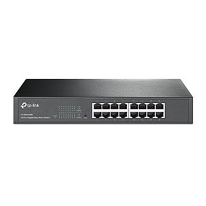 HUB SWITCH 16 PORTAS TL-SG1016D RACKMOUNT 100/1000 TP-LINK