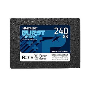 HD SSD 240GB BURST ELITE PATRIOT PBE240GS25SSDR