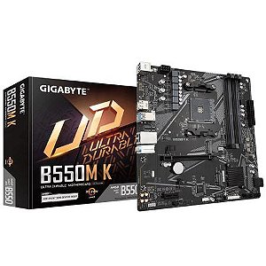 PLACA MAE GIGABYTE AMD (AM4) MICRO ATX DDR4 - B550M K 1.1