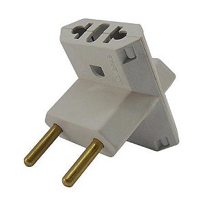 ADAPTADOR DE TOMADA TIPO T 10A/20A