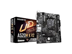 PLACA MAE GIGABYTE AMD (AM4) DDR4 MICRO ATX - A520M K V2