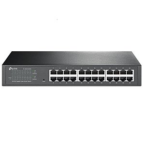HUB SWITCH 24 PORTAS TL-SG1024D RACKMOUNT GIGABIT TP-LINK