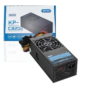 FONTE 350W PARA GABINETE SLIM FORMATO TFX KP-CB202 KNUP