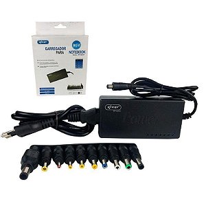 FONTE DE NOTEBOOK UNIVERSAL 10 PLUG KP-525A+ KNUP