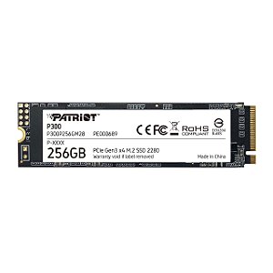 HD SSD M.2 NVME 256GB P300 9SE00083-P300P256GM28 PATRIOT