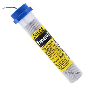 TUBO DE SOLDA DE ESTANHO 25G