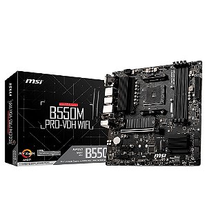 PLACA MAE B550M PRO-VDH WIFI AM4 DDR4 AMD MSI