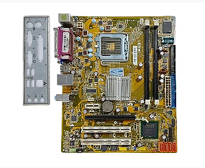 KIT PLACA MAE IPM31 MEGAWARE + PROCESSEDAOR E7500 CORE DUO LGA 775 USADO