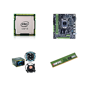 KIT UPGRADE I3 7 GERAÇAO MB H110 8GB DE RAM