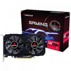 PLACA DE VIDEO RADEON RX580 8GB 2048SP AMD GDRR5 256 BIT BIOSTAR