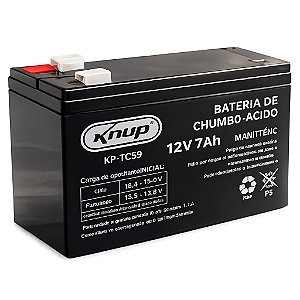 BATERIA DE NOBREAK 12V7A KP-TC58 KNUP