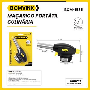 MACARICO PORTATIL CULINARIO BOM-1535 BOMVINK