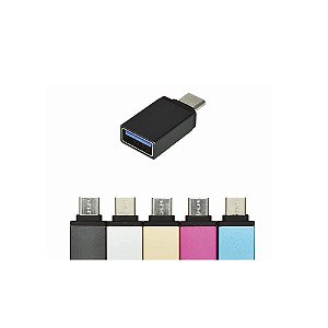 ADAPTADOR USB 3.1 TYPE-C PARA USB 3.0 FEMEA OTG KP-UC5048 KNUP