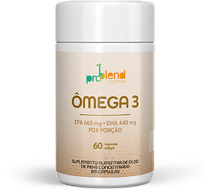 ÔMEGA 3 POTE 60 CÁPSULAS