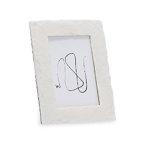 Porta Retrato Branco Em Polirresina 10X15 - Mart