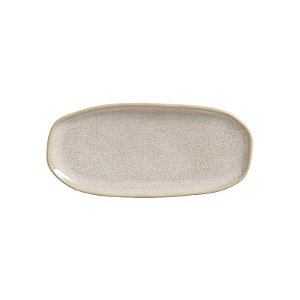 Travessa Oval Rasa Orgânico Latte - Porto Brasil