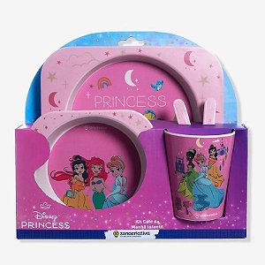 Kit Café Da Manhã Infantil Princesas - Zona Criativa