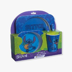 Kit Café Da Manhã Infantil Stitch - Zona Criativa