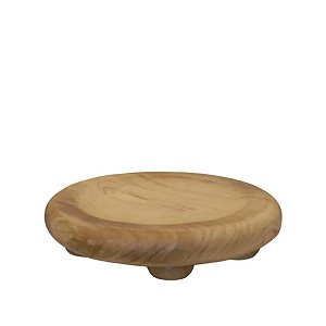 Centro De Mesa Em Madeira Paula 30x6,5cm - Mai Home