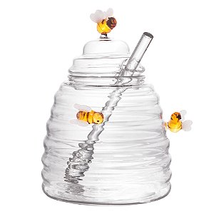 Meleira De Vidro Borossilicato Com Pegador Bee 500ml - Lyor