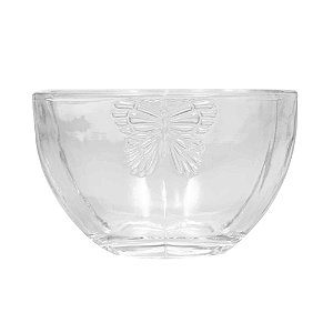 Conj 4 Bowls De Vidro Butterfly 11cmX11cmX6,5cm - Wolff
