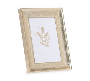 Porta Retrato Borda Dourado Champanhe Em Mdf 10x15 – Mart