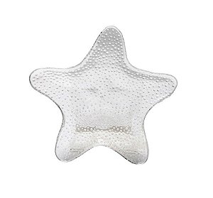 Petisqueira Em Acrílico Em Formato De Estrela 22cm-Entrecasa