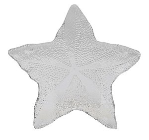 Petisqueira Em Acrílico Em Formato De Estrela 29cm-Entrecasa