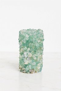 Vaso Versátil Em Pedra Natural Fluorita M