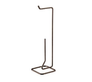 Suporte Papel Higiênico De Chão Três Rolos Café - Future