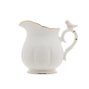 Leiteira Birds De Porcelana 230ml - Wolff