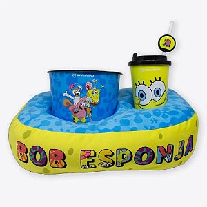 Kit Almofada Pipoca Infantil Do Bob Esponja - Zonacriativa