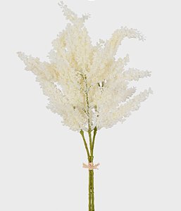 Buquê Pick Astilbe Outonada X3 Creme – 47 cm