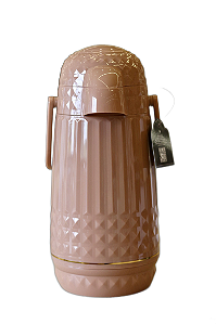 Garrafa Térmica Valentina Mocha Mousse 1L - Elegância