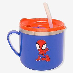 Caneca Flip Spider Man - 250ML - Zonacriativa