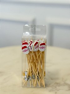 Palitos Aperitivo De Natal - 12CM - C/50 Unidades - Tuut