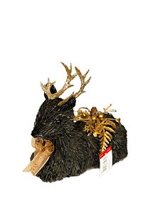 Rena Deitada (Preta)  - 22cm - Tokdacasa