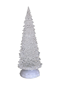 Árvore de Natal com LED - 32cm - Decorativa - Tokdacasa