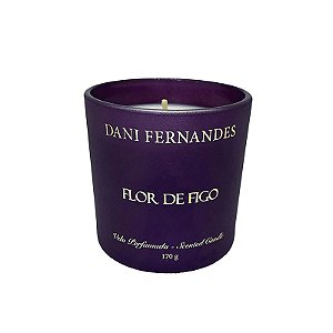 Vela Perfumada Aroma Flor de Figo - 170g - Dani Fernandes